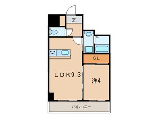 ブライトハーツ門司駅前通りの物件間取画像